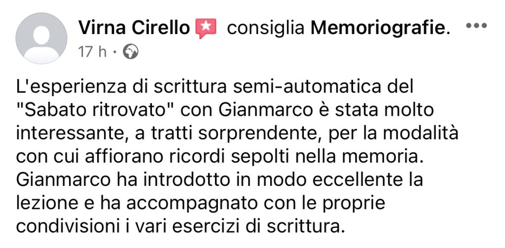 memoriografie - Recensione